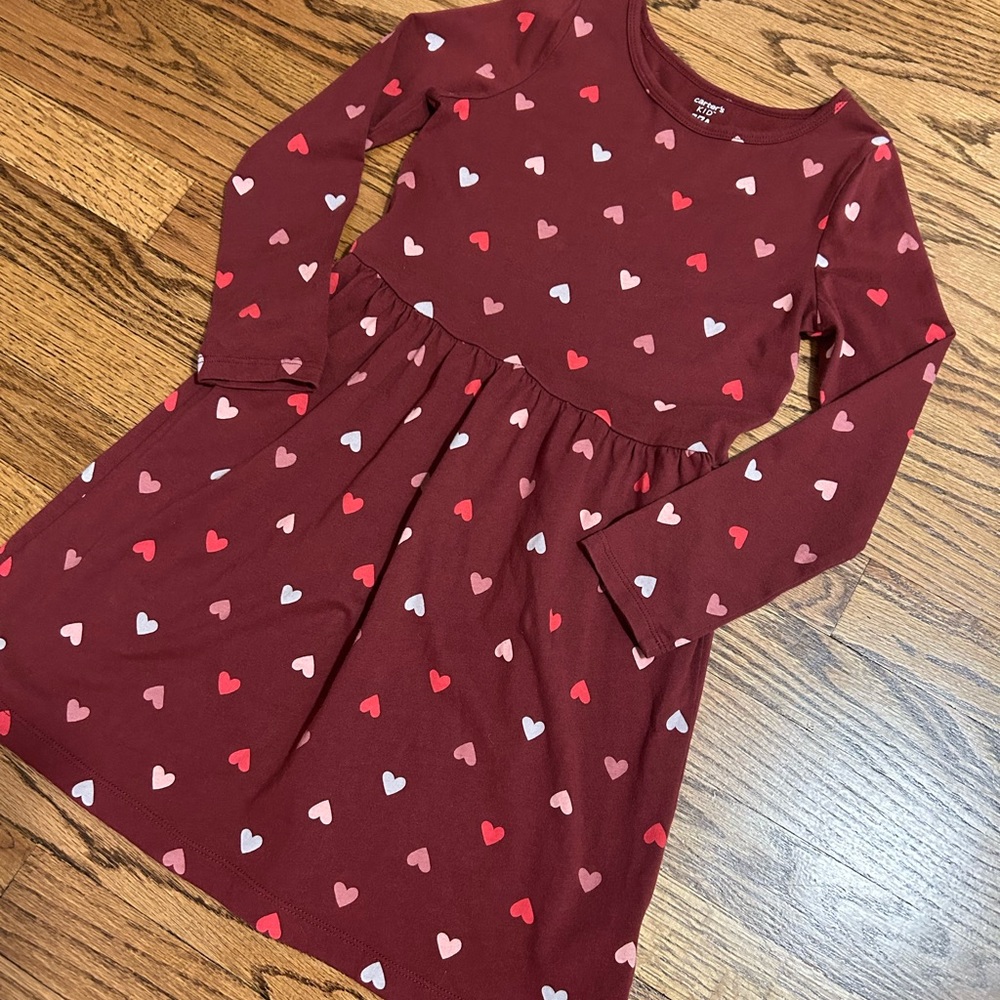 Carter’s Heart Dress Size 7